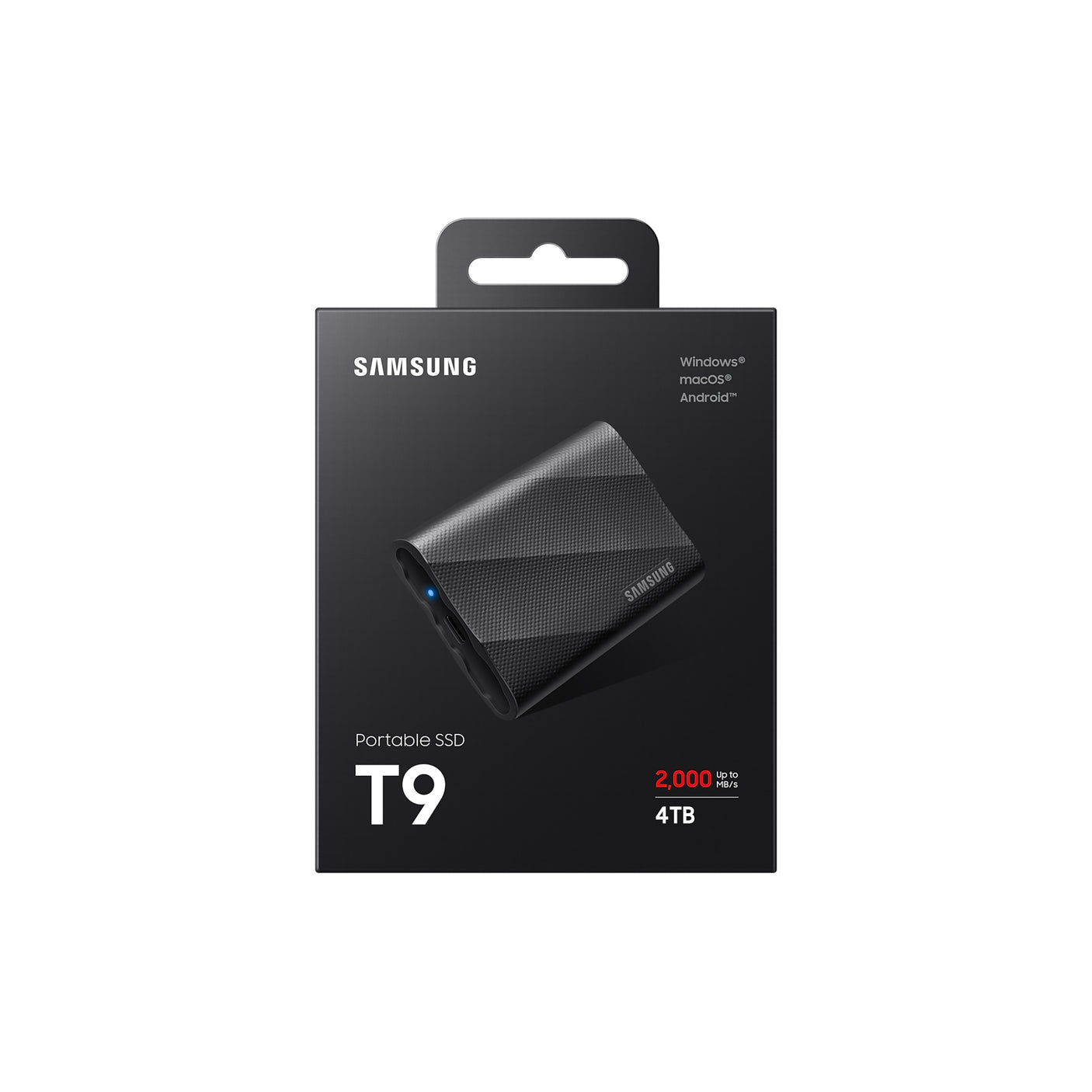 SAMSUNG Portable SSD T9 USB 3.2 4TB Black
