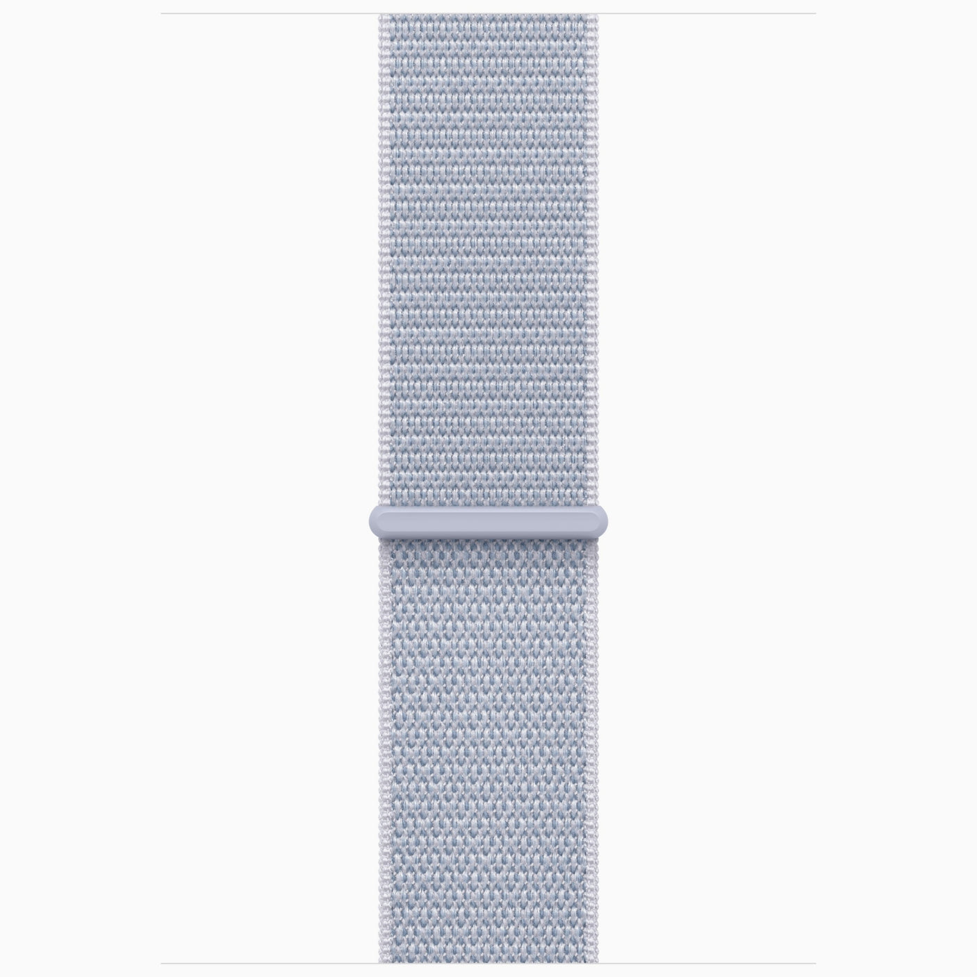 APPLE Watch Series 10 GPS, Cassa 42 mm in alluminio color argento con Sport Loop nuvola azzurra