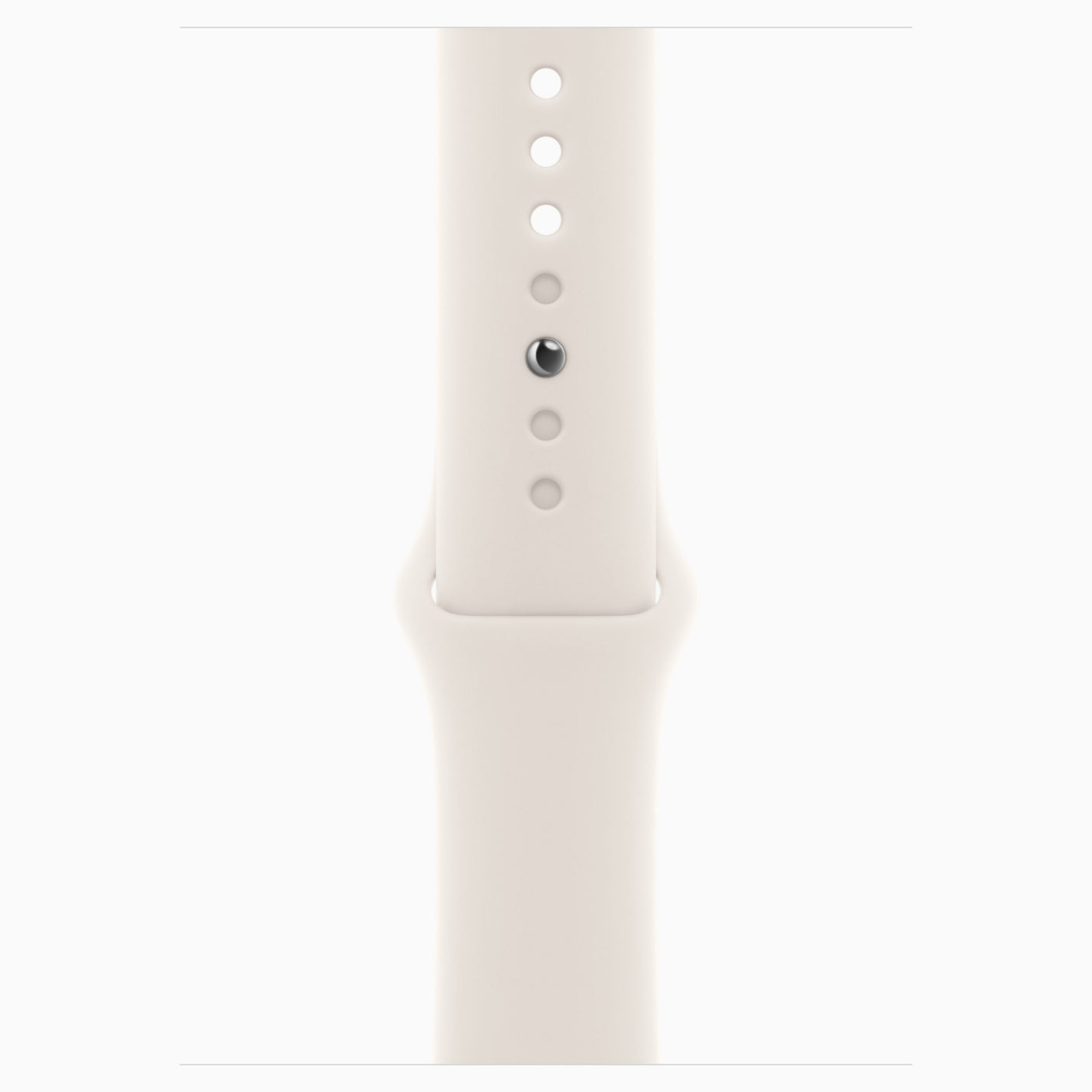 APPLE Watch Series 10 GPS + Cellular, Cassa 46 mm in titanio color oro con Cinturino Sport galassia - S/M