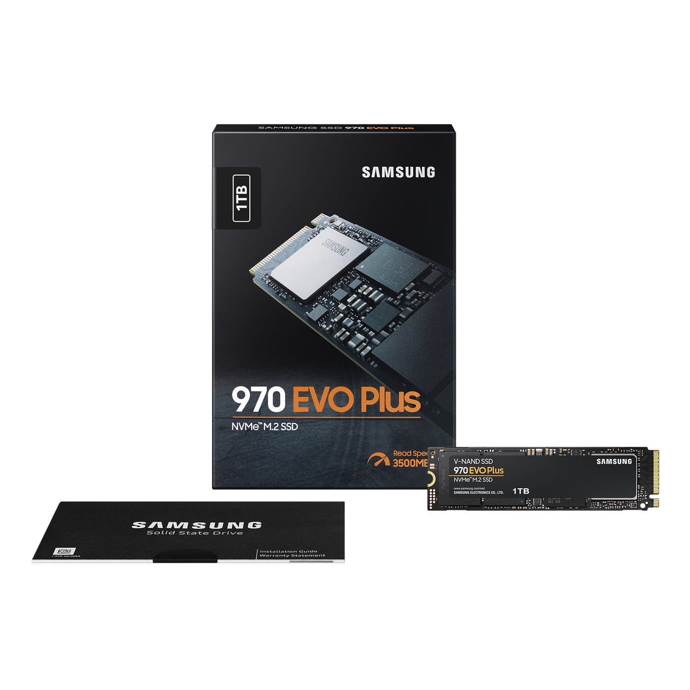 SAMSUNG 970 EVO Plus NVMe M.2 SSD 1TB Black