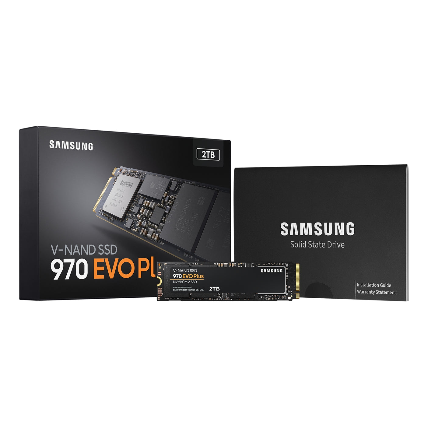 SAMSUNG 970 EVO Plus NVMe M.2 SSD 2TB Black