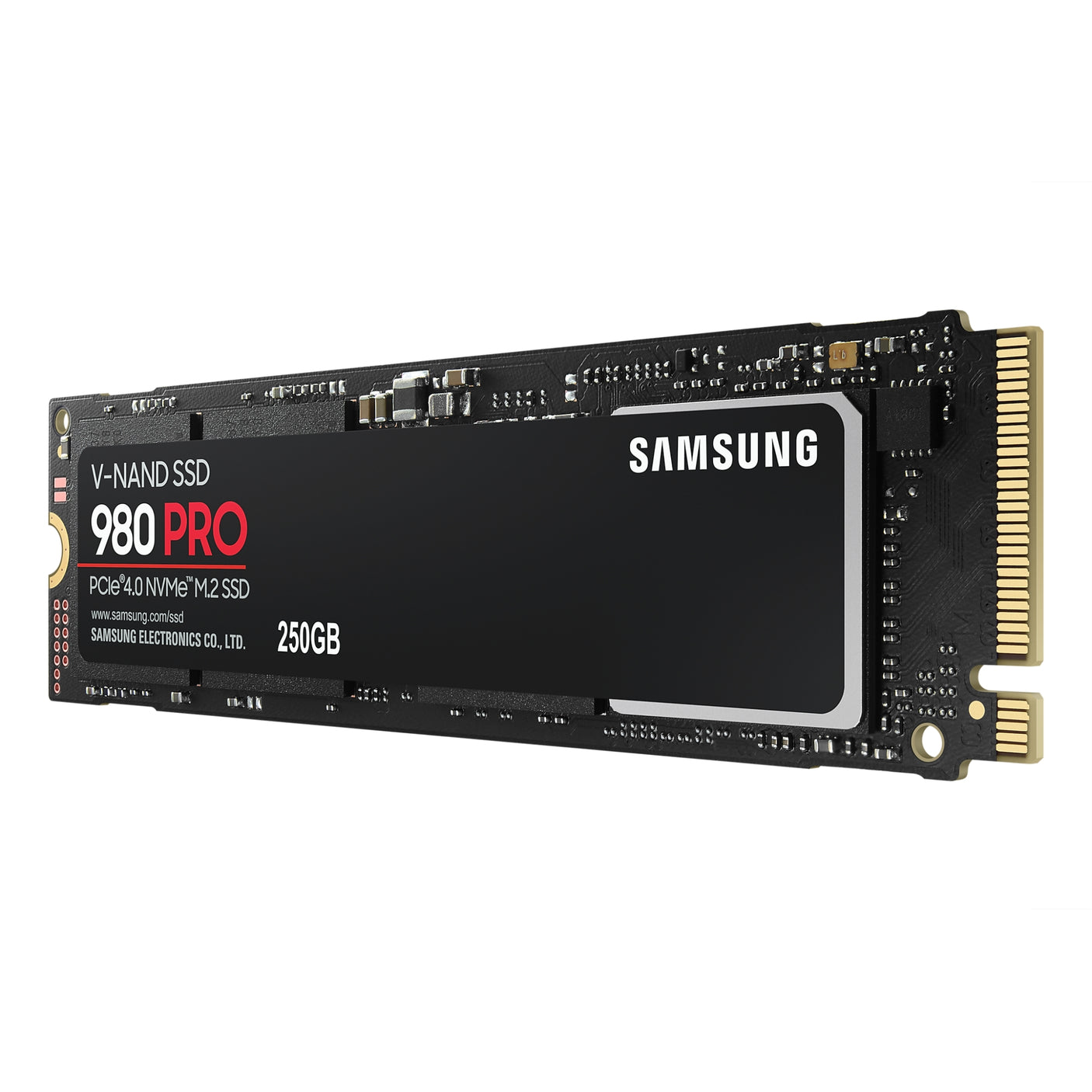 SAMSUNG 980 PRO NVMe M.2 SSD 250GB, SSD interno Black