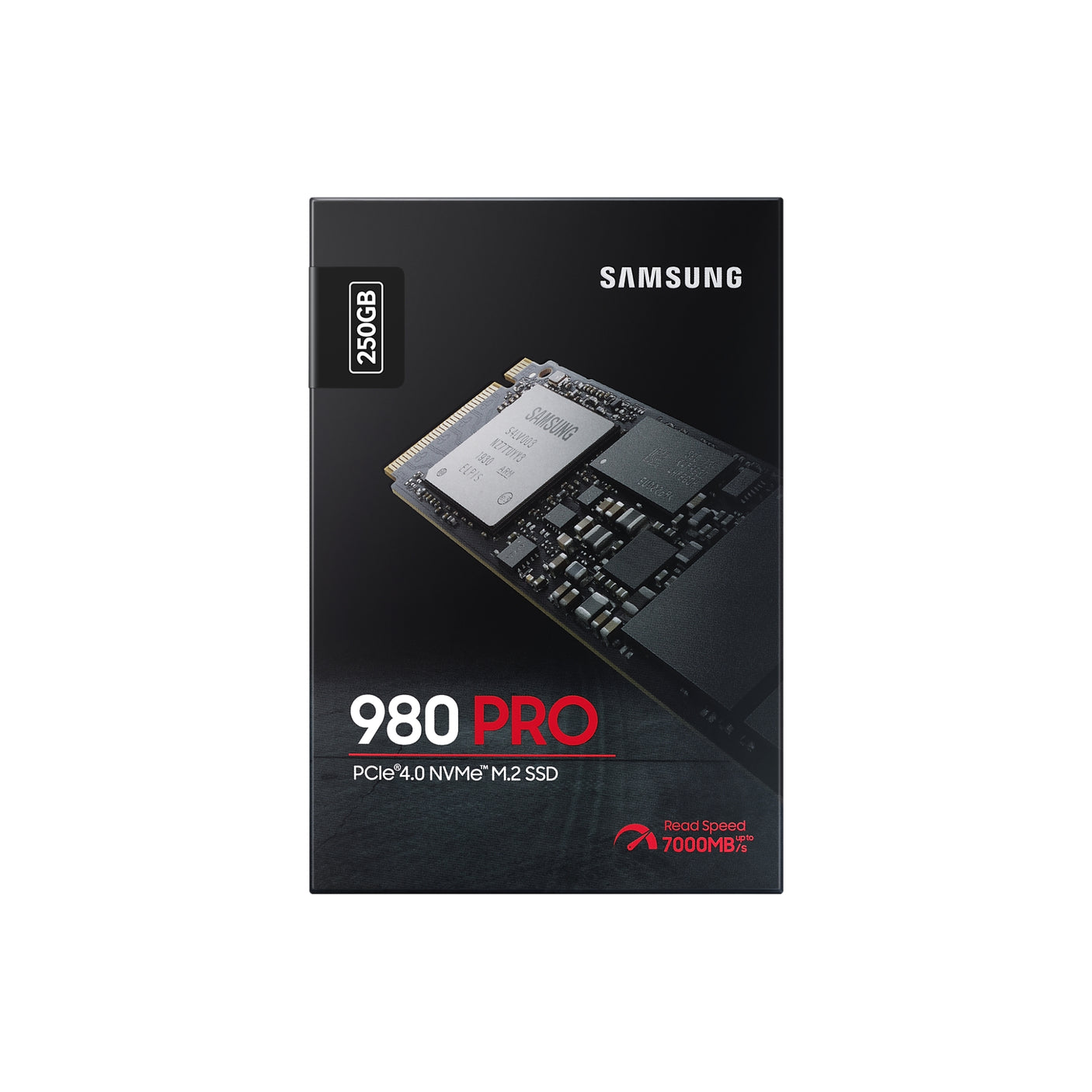 SAMSUNG 980 PRO NVMe M.2 SSD 250GB, SSD interno Black