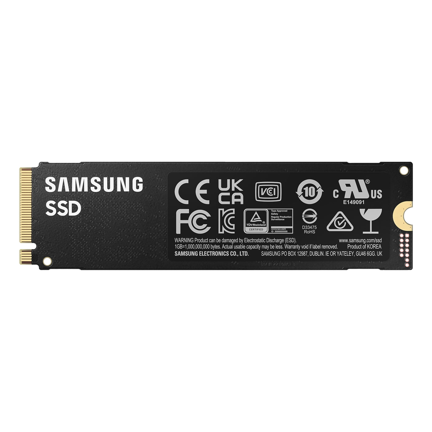 SAMSUNG 980 PRO NVMe M.2 SSD 2TB, SSD interno Black