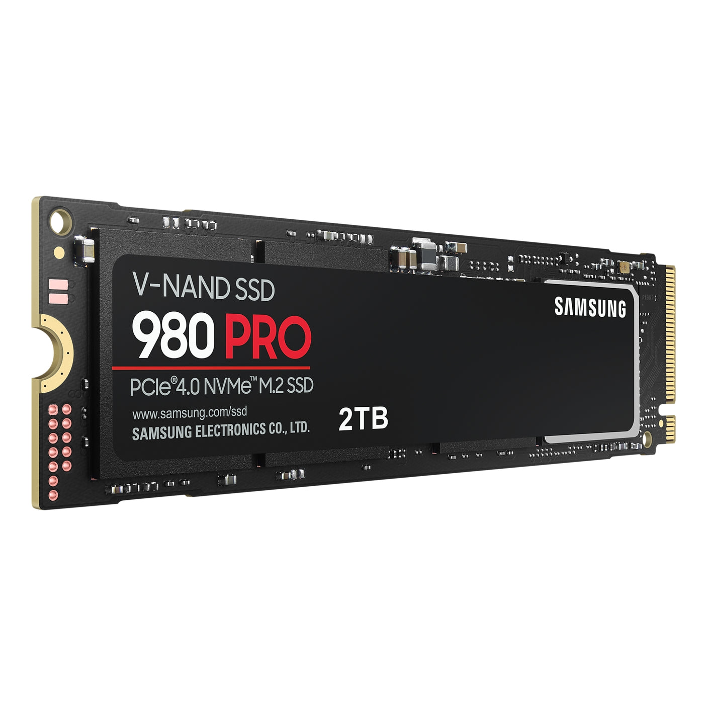 SAMSUNG 980 PRO NVMe M.2 SSD 2TB, SSD interno Black