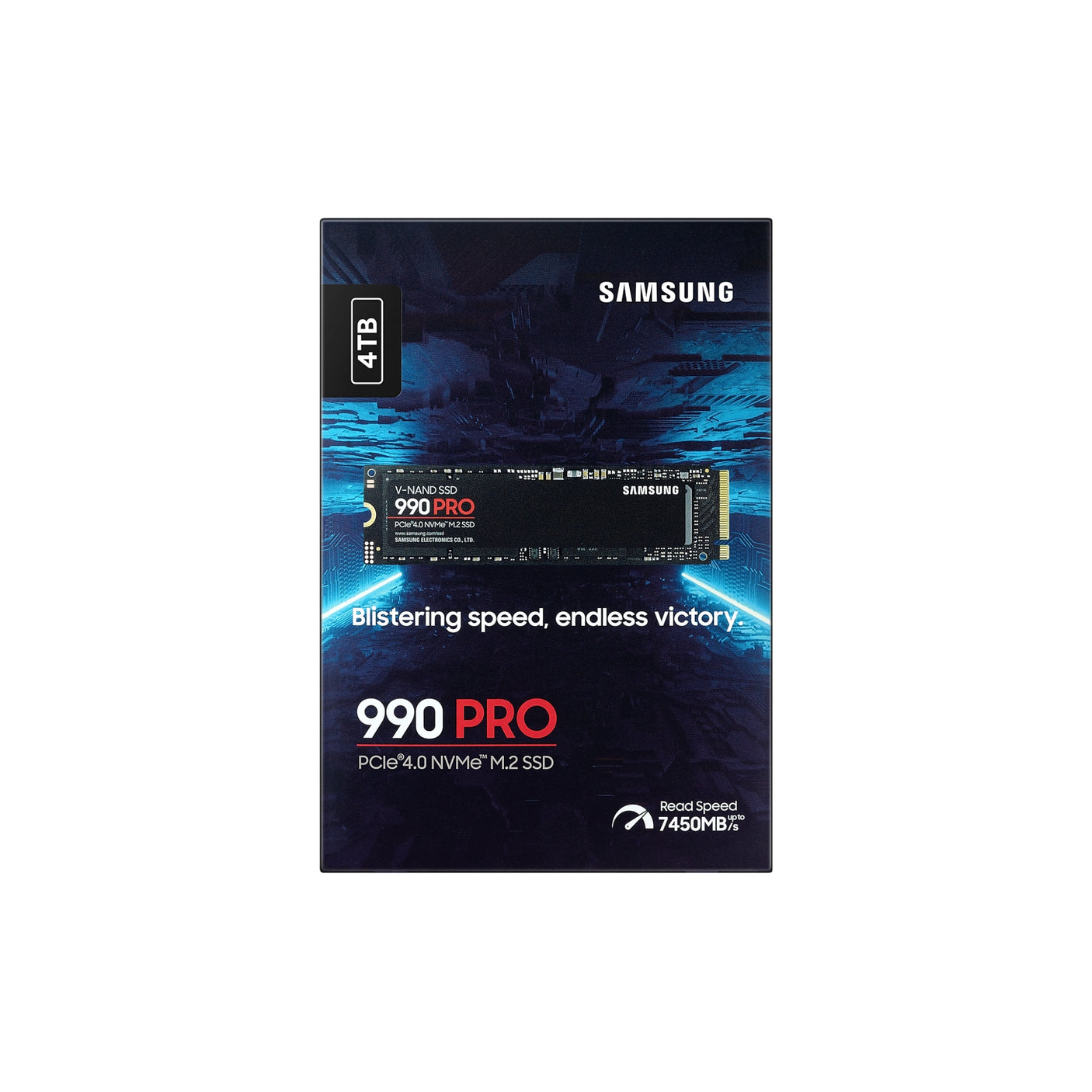 SAMSUNG 990 PRO NVMe M.2 SSD 4TB Black