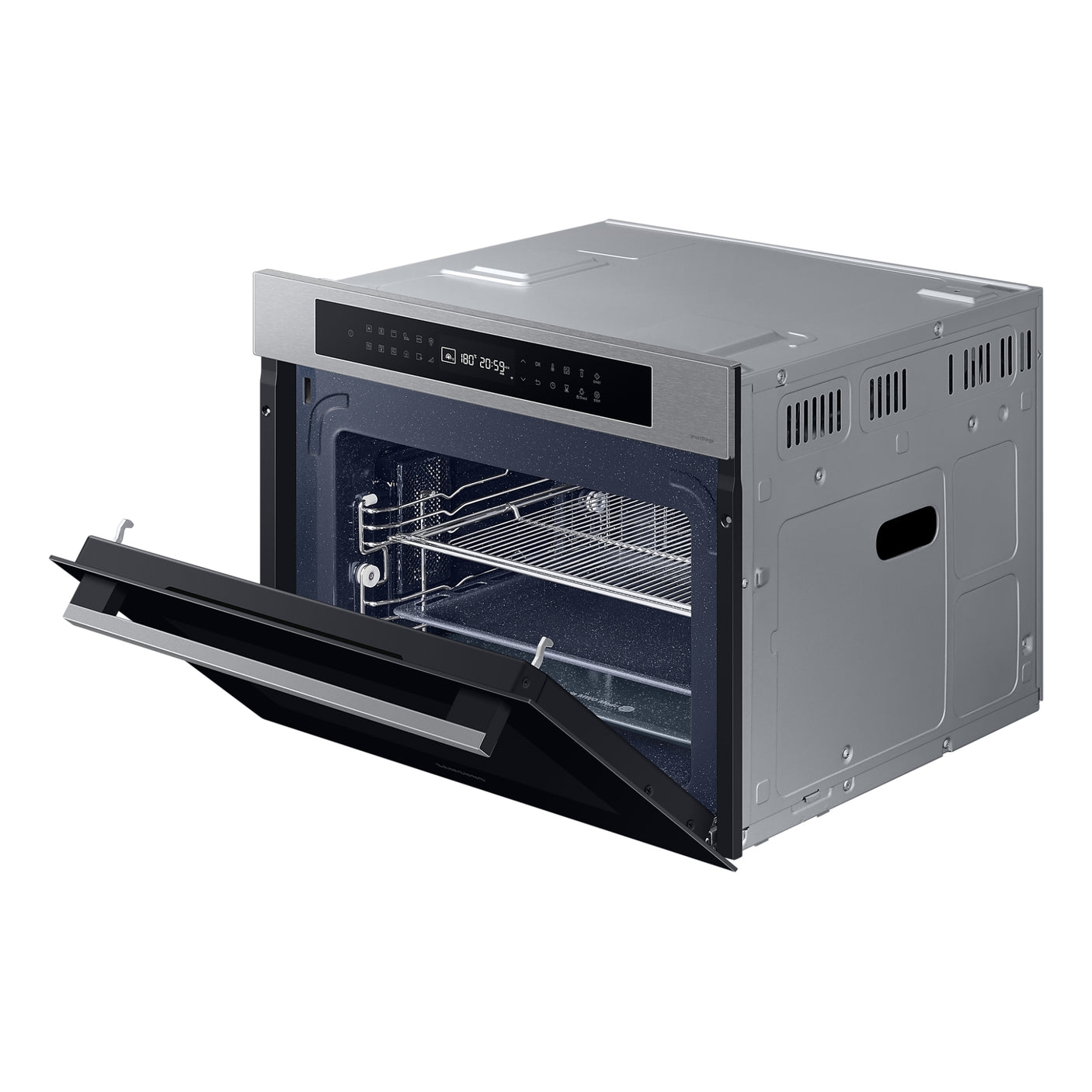 SAMSUNG Forno Multifunzione Plus con microonde compatto Serie 4 50l NQ5B4363EBS