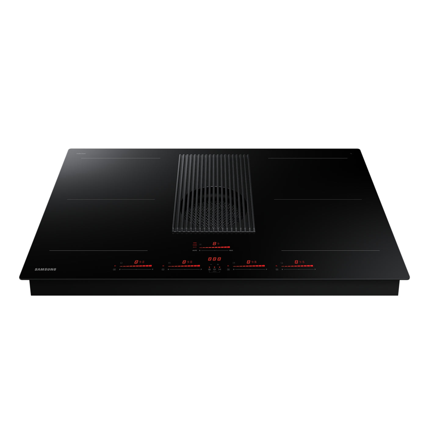 SAMSUNG Piano a induzione con cappa integrata aspirante Infinite Line 80cm NZ84T9747UK