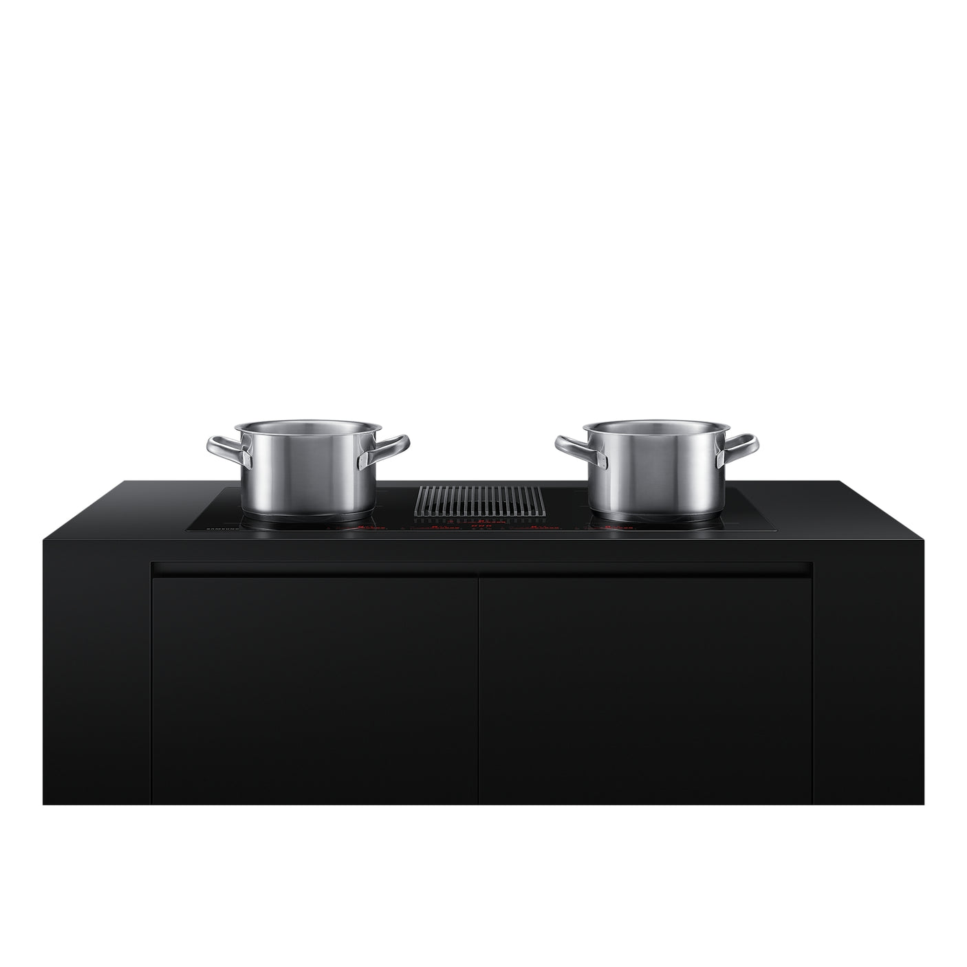 SAMSUNG Piano a induzione con cappa integrata aspirante Infinite Line 80cm NZ84T9747UK