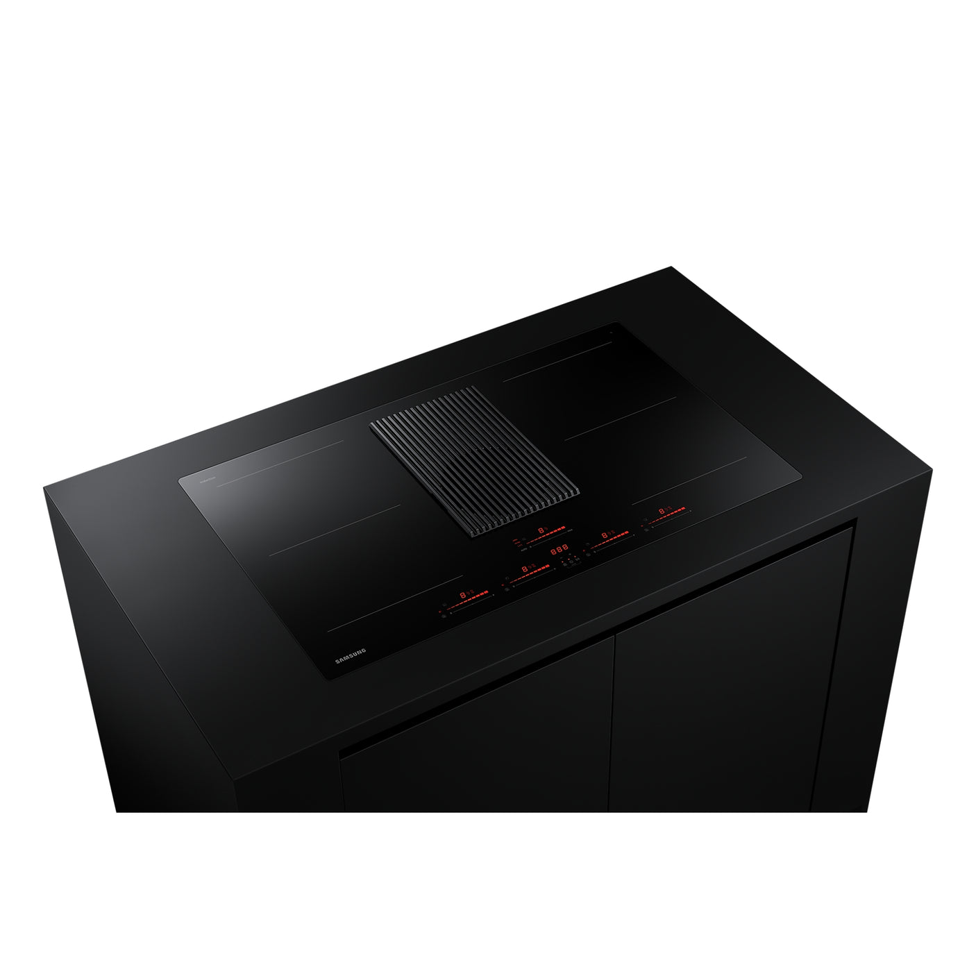 SAMSUNG Piano a induzione con cappa integrata aspirante Infinite Line 80cm NZ84T9747UK