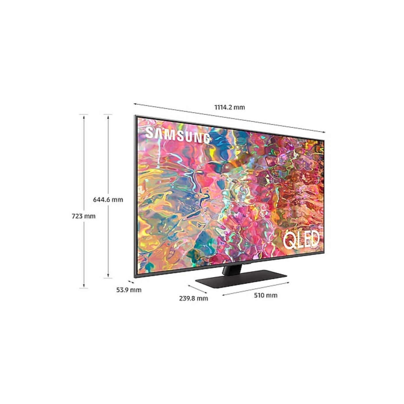 SAMSUNG QLED 4K 50" Q80B TV 2022