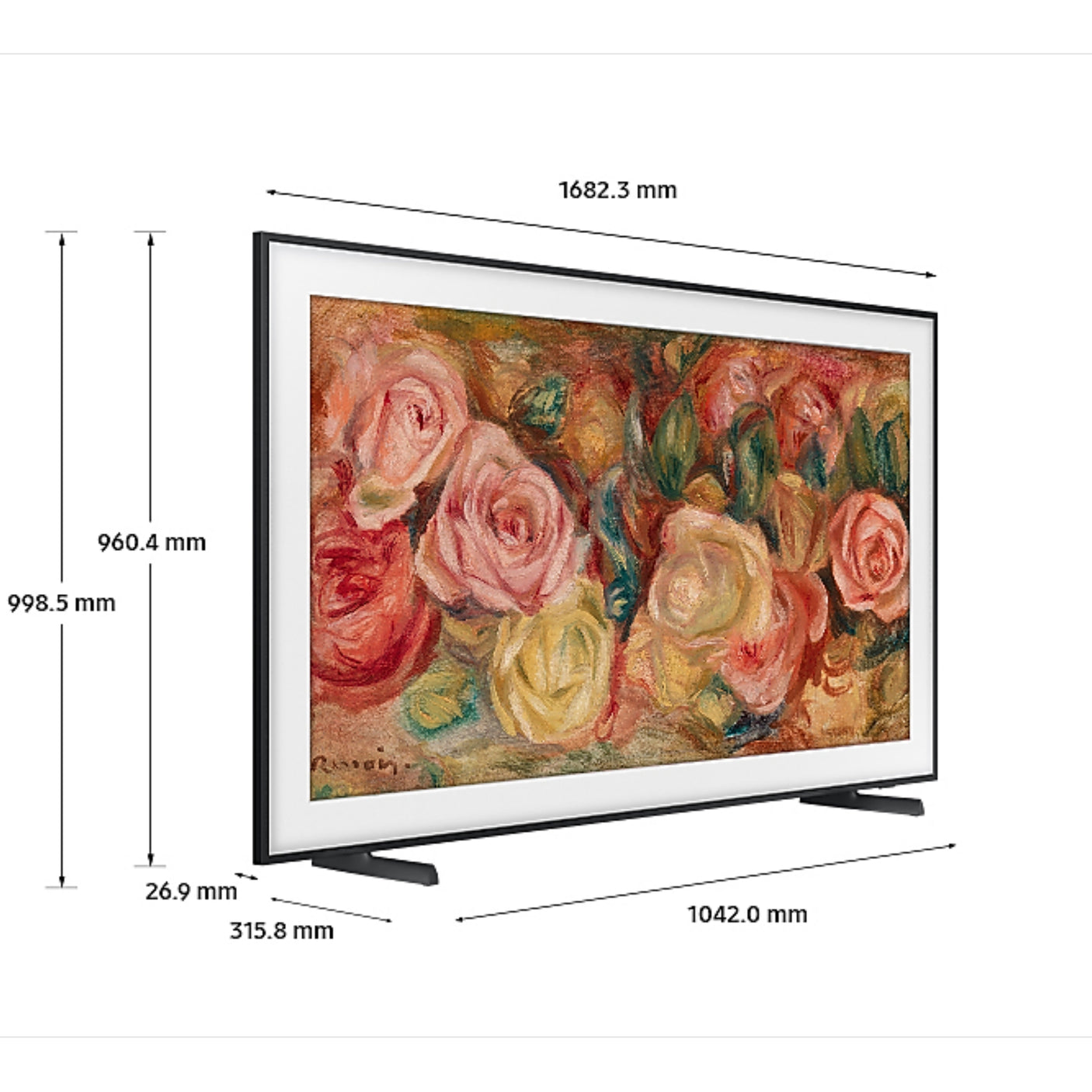 SAMSUNG The Frame 4K 75" LS03D TV 2024