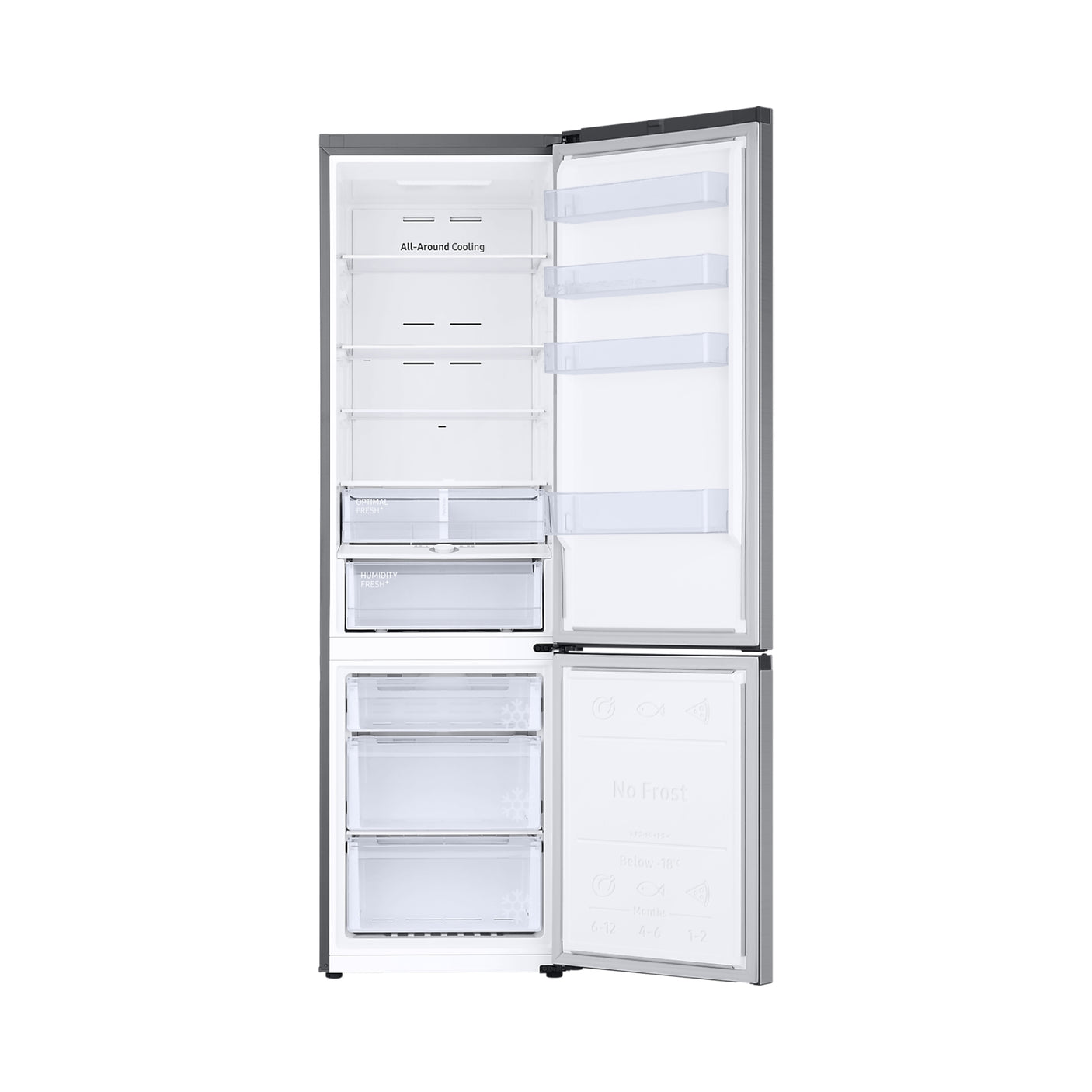 SAMSUNG Combinato EcoFlex Silver (RB38T603CS9/EF)