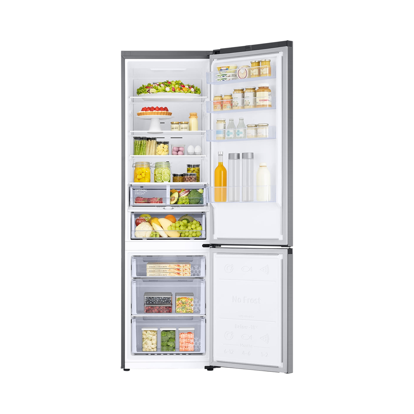 SAMSUNG Combinato EcoFlex Silver (RB38T603CS9/EF)