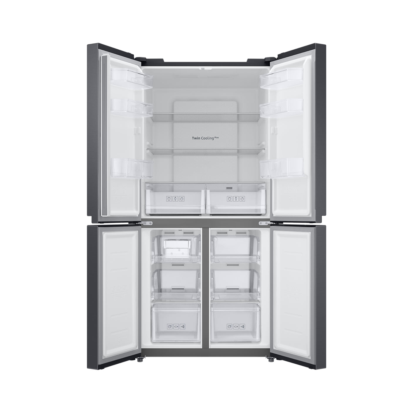 SAMSUNG Frigorifero 4 Porte Slim 488L Black (RF48A400EB4/EF)