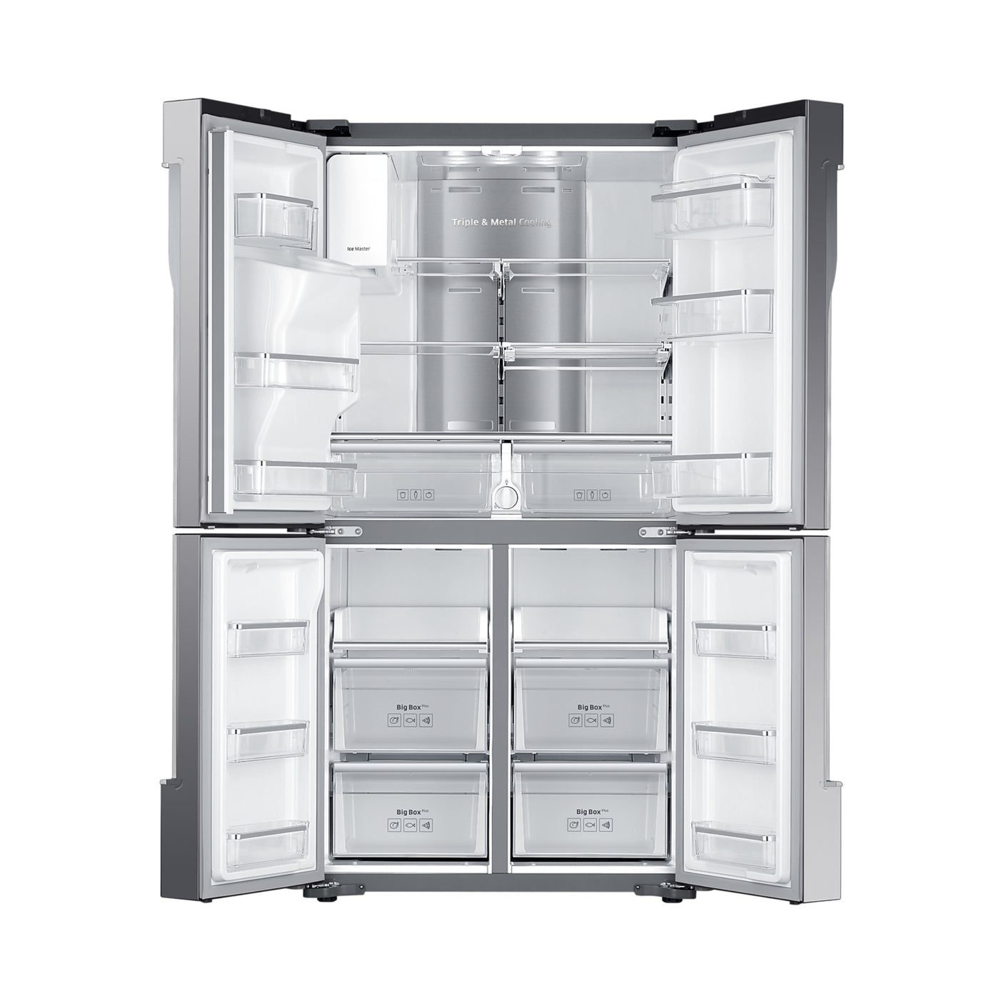 SAMSUNG Quattro Porte Silver (RF56K9041SR/ES)
