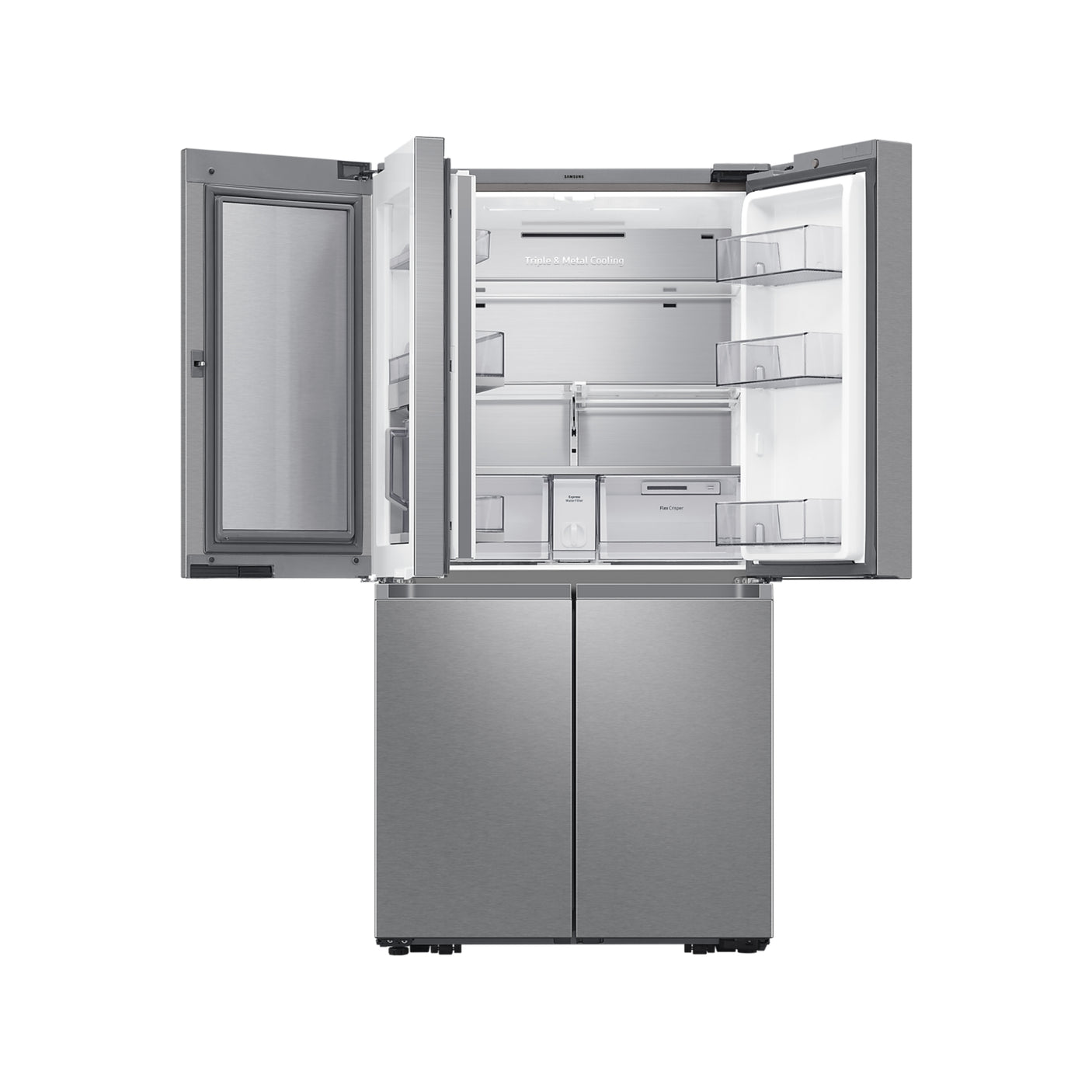 SAMSUNG Frigorifero 4 Porte Family Hub 637L Silver (RF65A977FSR/EF)