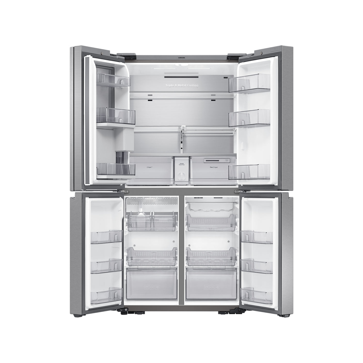 SAMSUNG Frigorifero 4 Porte Family Hub 637L Silver (RF65A977FSR/EF)