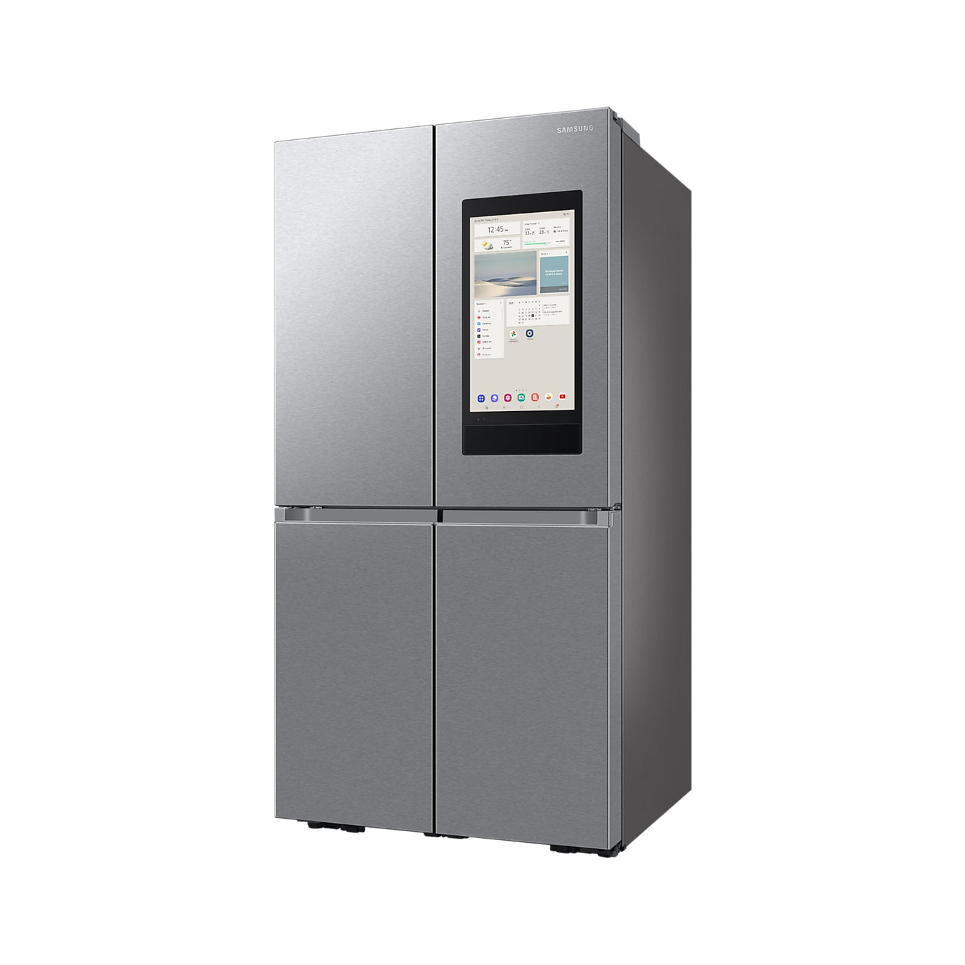 SAMSUNG Frigorifero 4 Porte Family Hub AI con Beverage Center 636L Inox Spazzolato (RF65DG9H0ESREF)