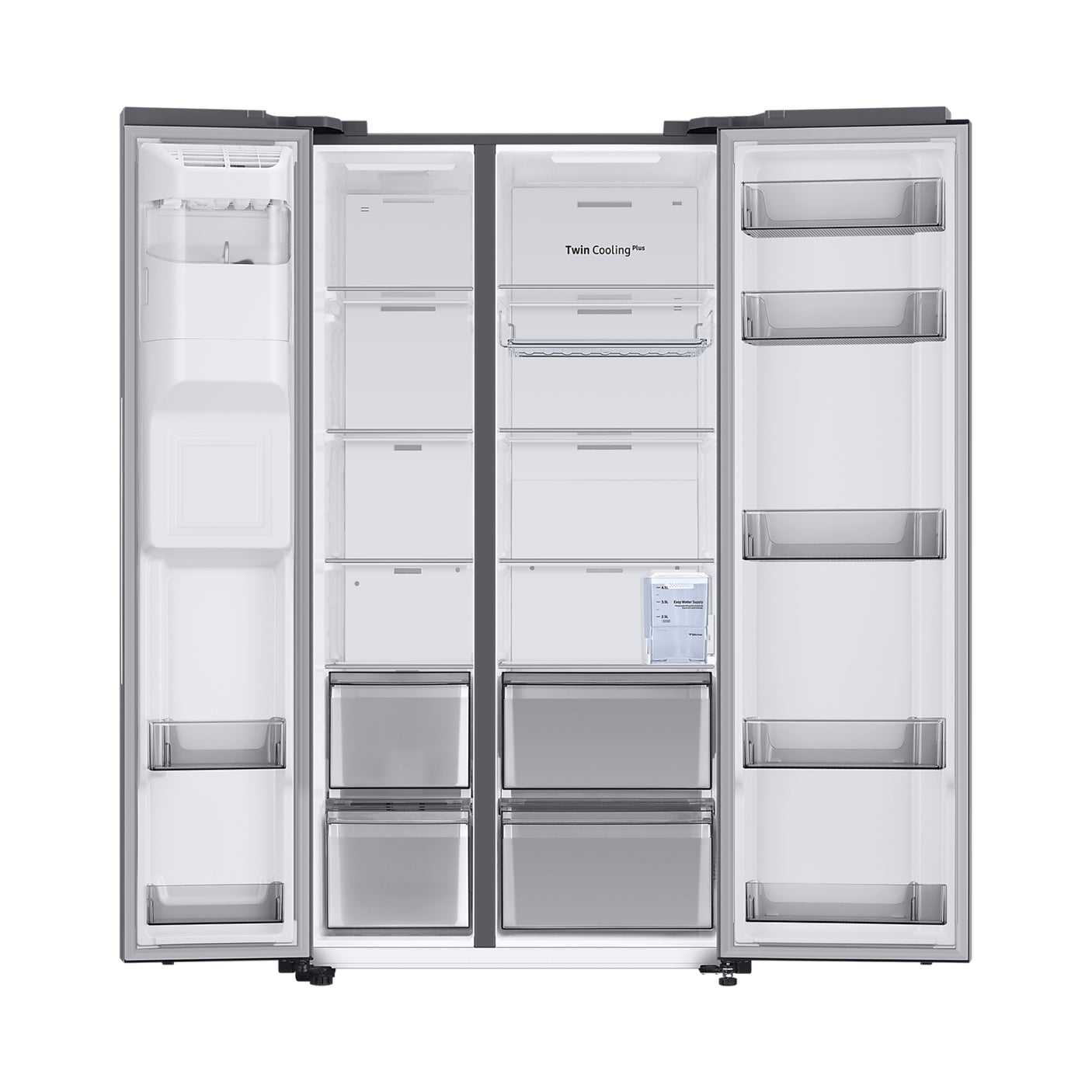 SAMSUNG Frigorifero Side by Side Serie 8000 634L Silver (RS68A8530S9/EF)