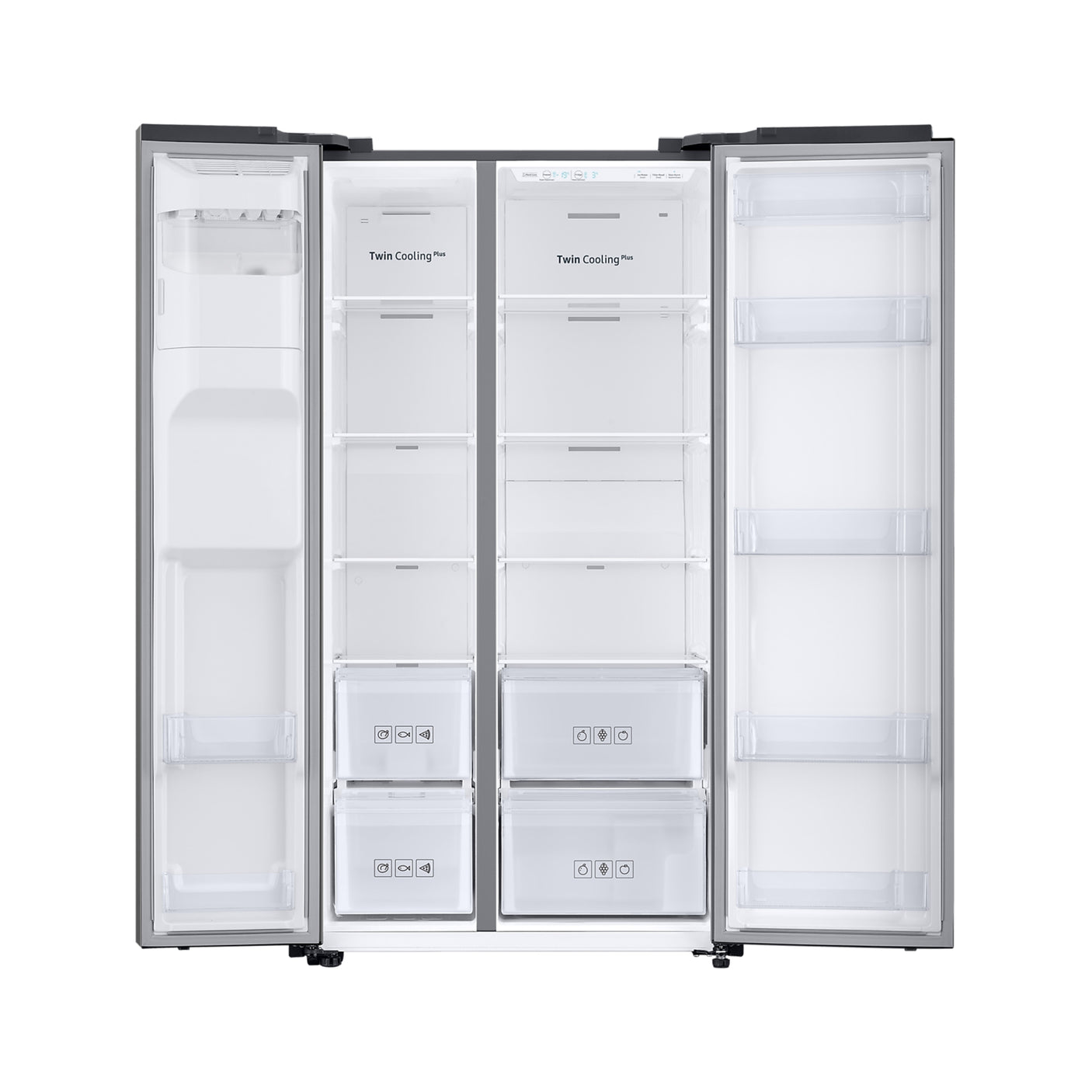 SAMSUNG Side by Side Serie 8000 Silver (RS68N8221SL/EF)