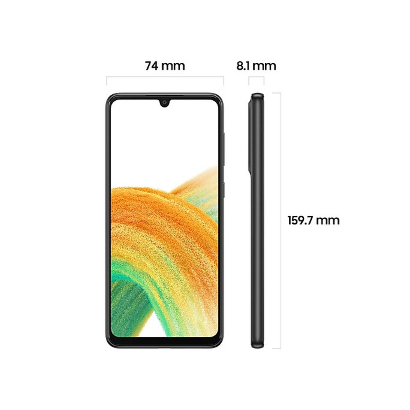 SAMSUNG Galaxy A33 5G Awesomeblack 128 GB