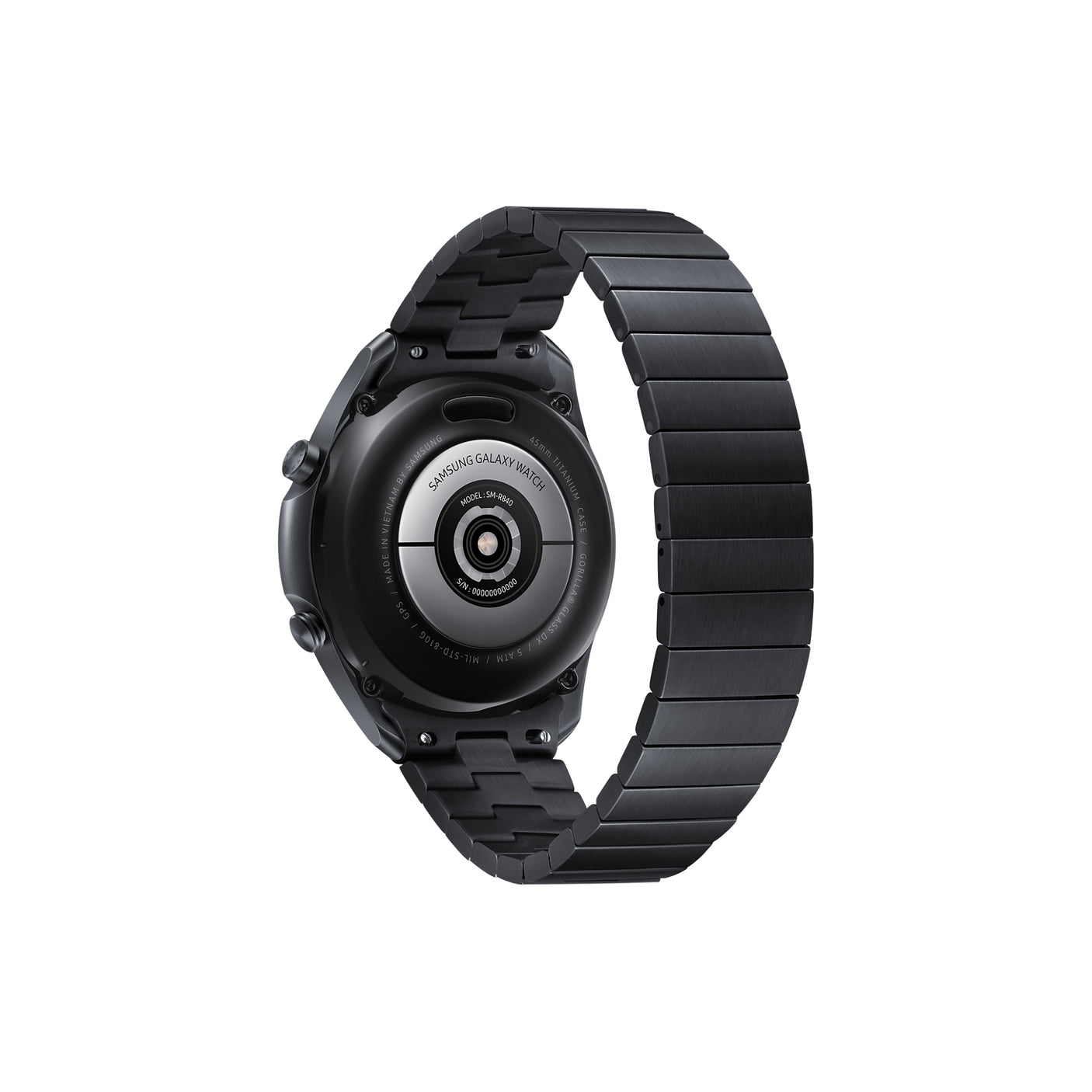 SAMSUNG Galaxy Watch3 Titanium Bluetooth (45 mm) Mystic Black