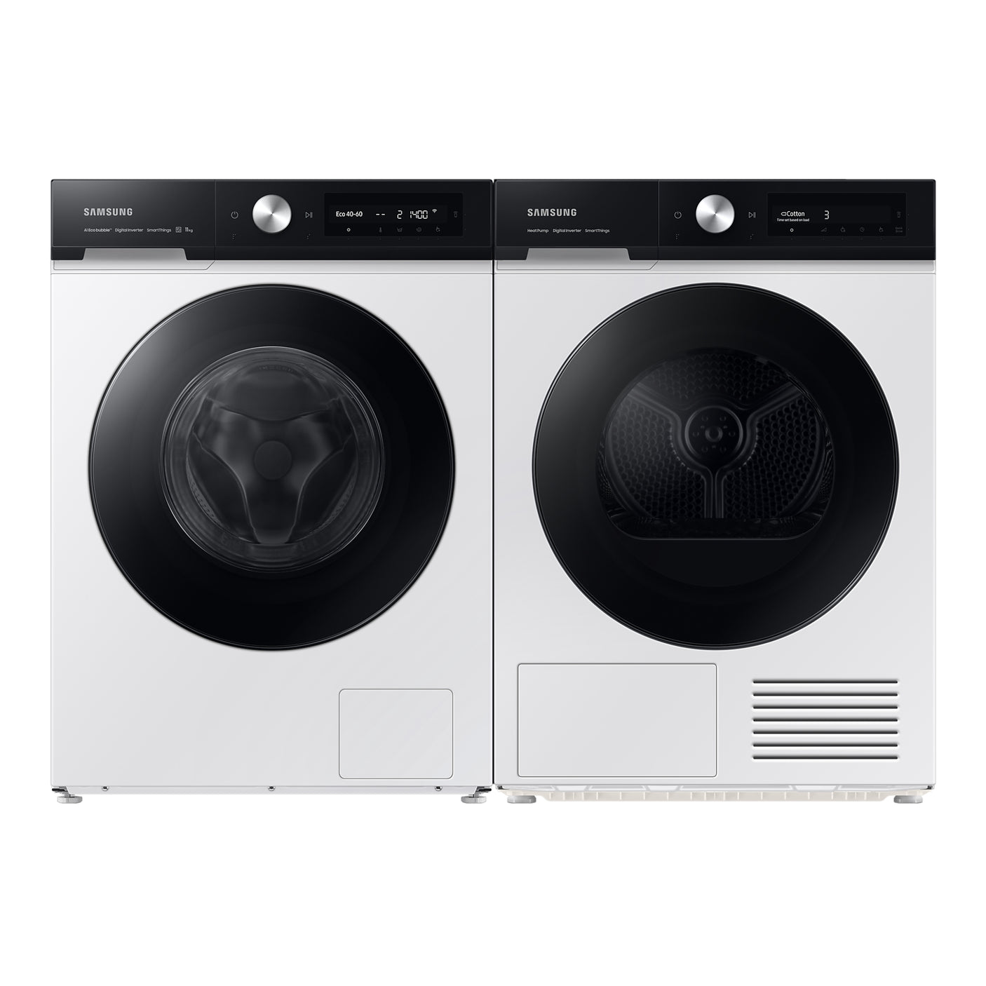 SAMSUNG Lavatrice BESPOKE AI Ecodosatore 11Kg WW11BB744DGE White