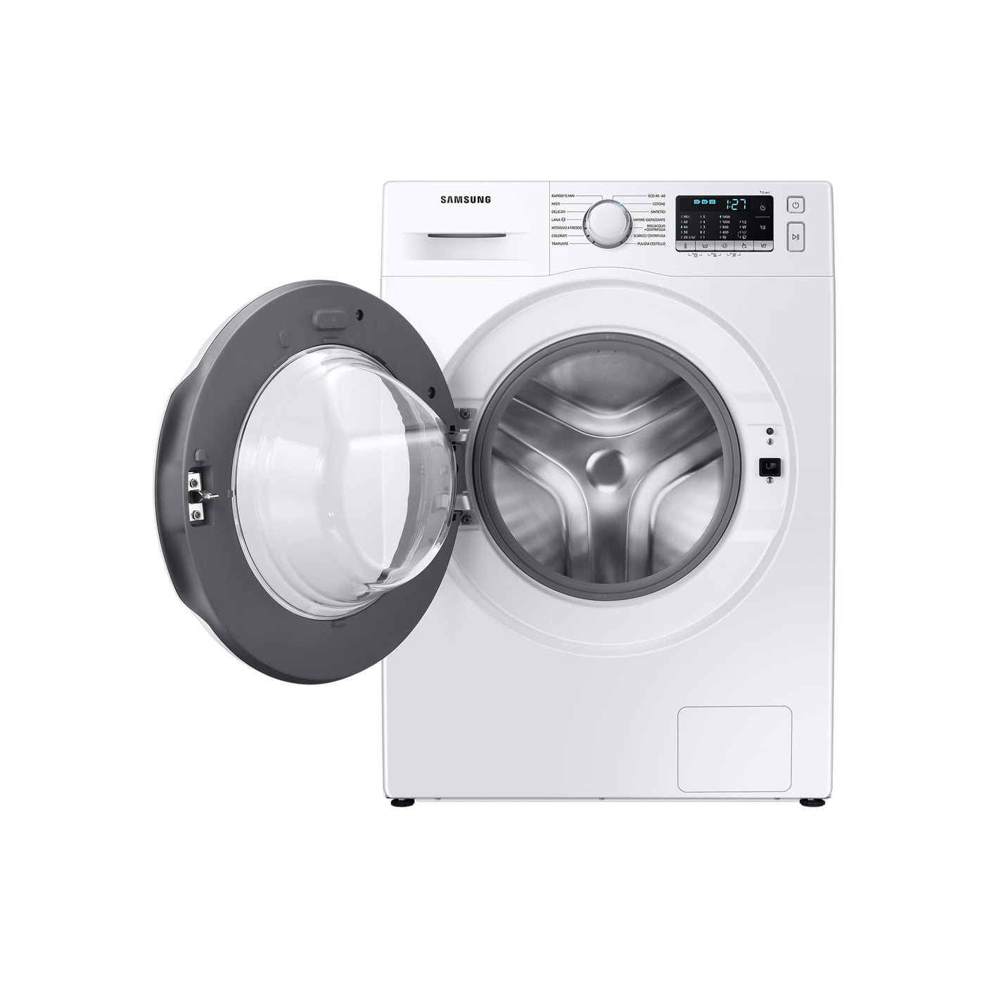 SAMSUNG Lavatrice Crystal Clean 7 Kg WW70TA026TE White