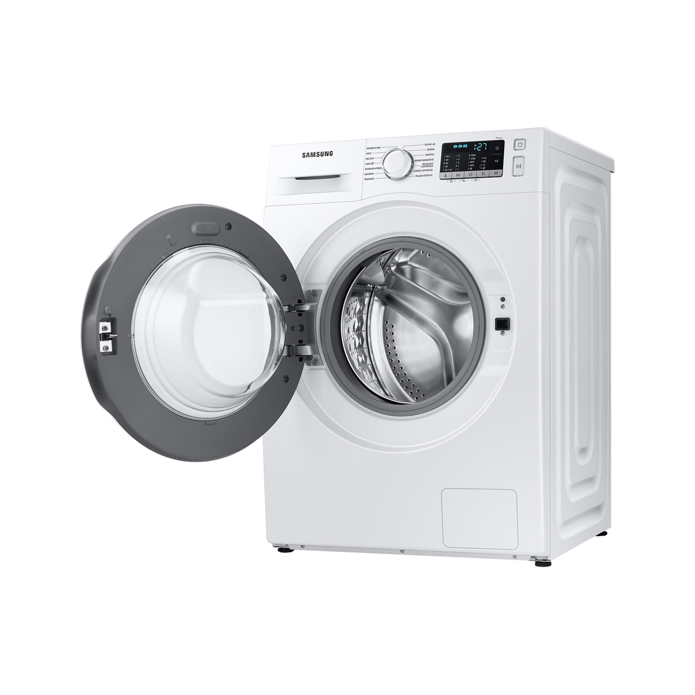SAMSUNG Lavatrice Crystal Clean 7 Kg WW70TA026TE White