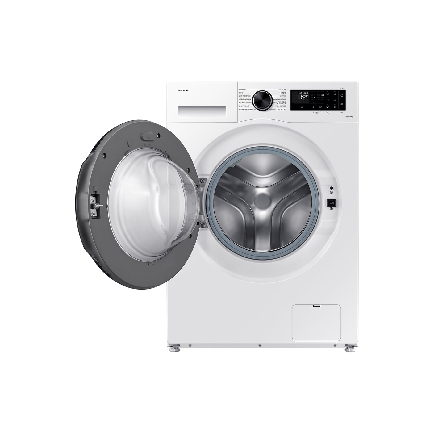SAMSUNG Lavatrice Crystal Clean 8 kg WW80CGC04DAEET White