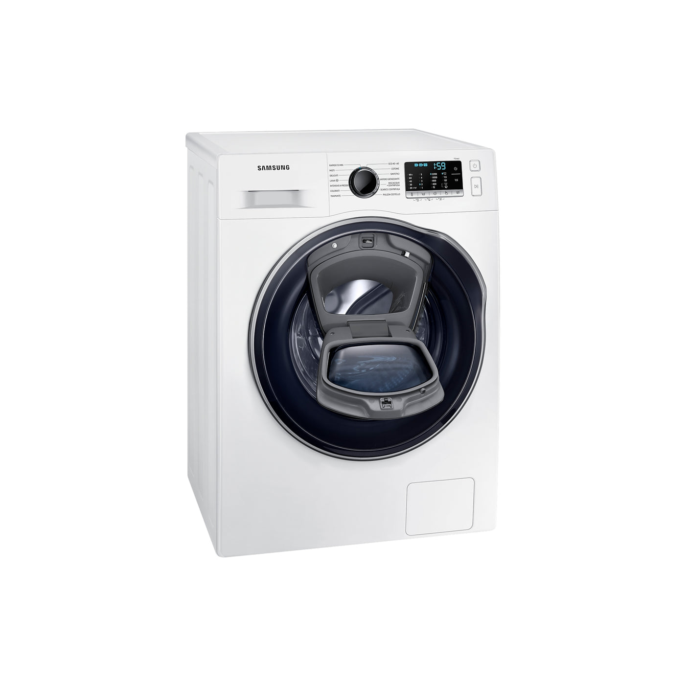 SAMSUNG Lavatrice AddWash Slim 8 Kg WW8NK52E0VW White