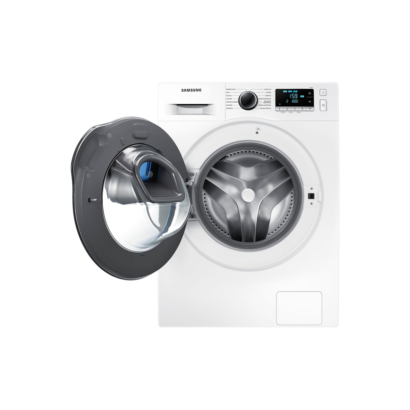 SAMSUNG Lavatrice AddWash Slim 8 Kg WW8NK62E0RW/ET White