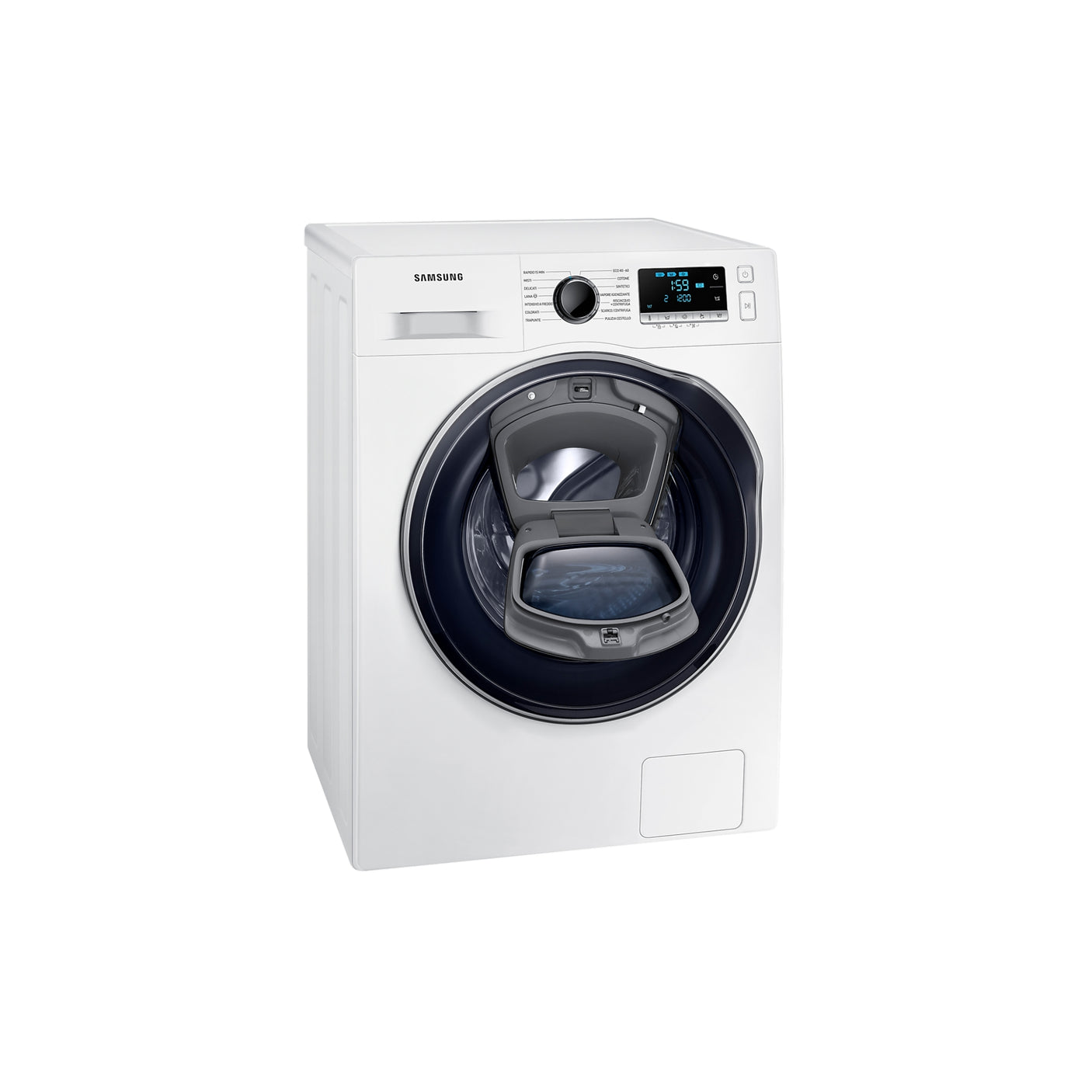 SAMSUNG Lavatrice AddWash Slim 8 Kg WW8NK62E0RW/ET White