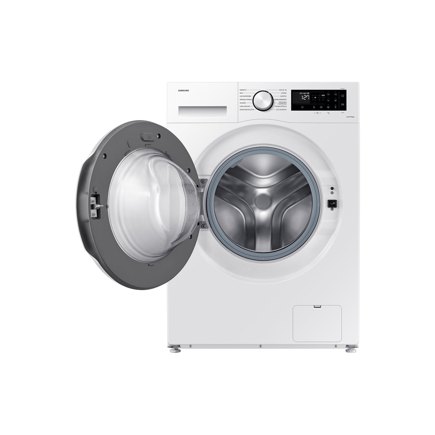 SAMSUNG Lavatrice Crystal Clean 9 kg WW90CGC04DTEET White