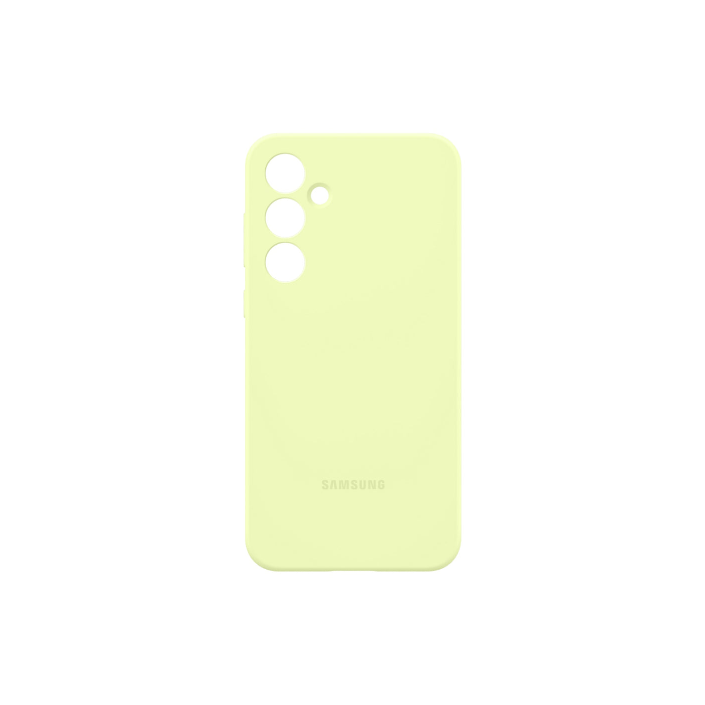 SAMSUNG Custodia in Silicone Galaxy A55 5G Lime