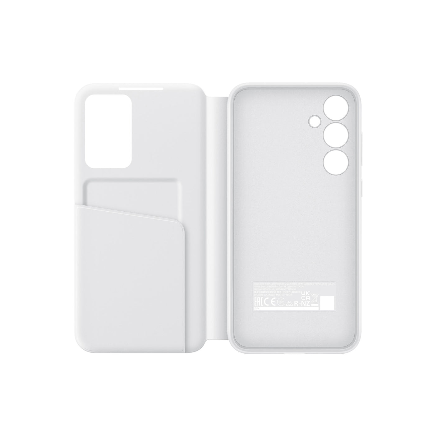 SAMSUNG Custodia Smart View Wallet Galaxy A35 5G White