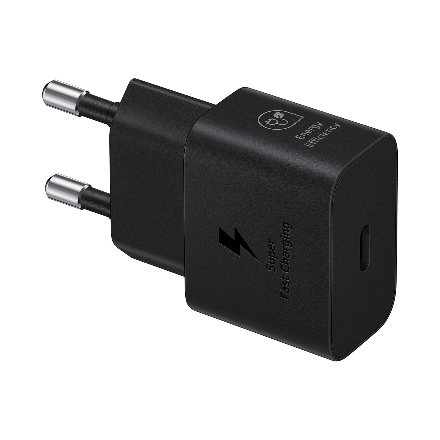 SAMSUNG Caricabatterie Super Fast Charging (25W) con cavo da USB Type-C a USB Type-C Black