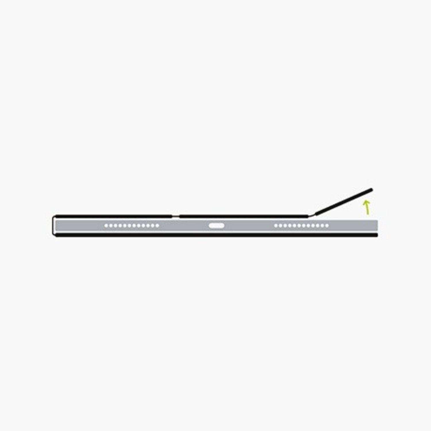 APPLE Smart Folio per iPad Air 11" (M2) - Grigio cenere