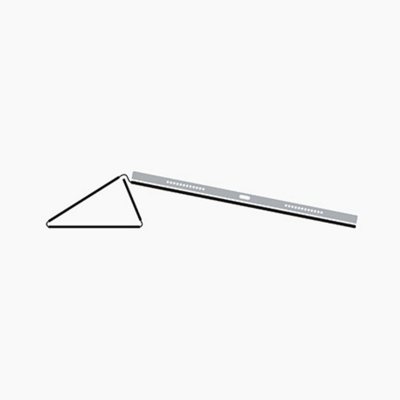 APPLE Smart Folio per iPad Air 11" (M2) - Grigio cenere