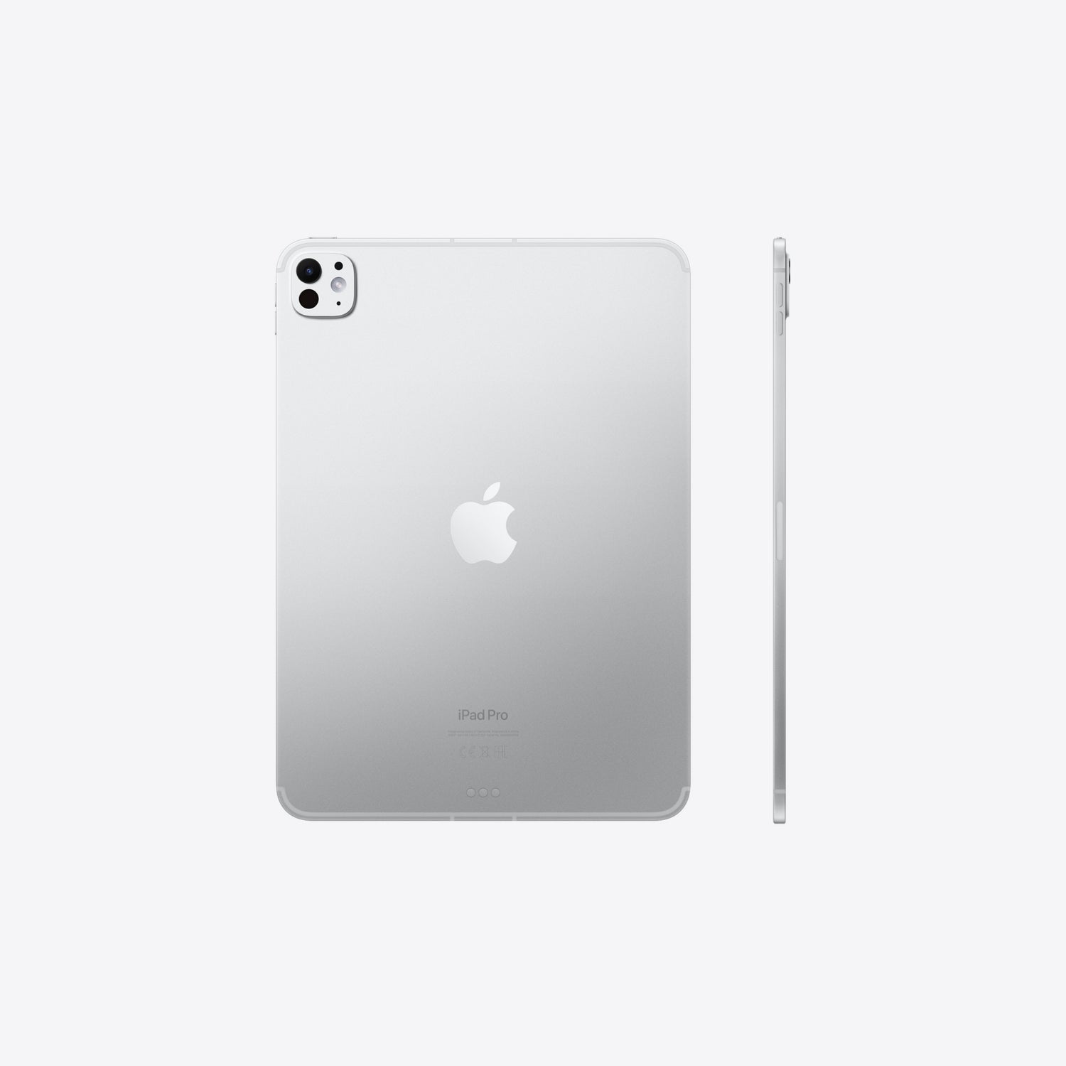 APPLE iPad Pro 11" (M4) 2024 Wi‑Fi + Cellular 1TB con vetro nanotexture - Argento