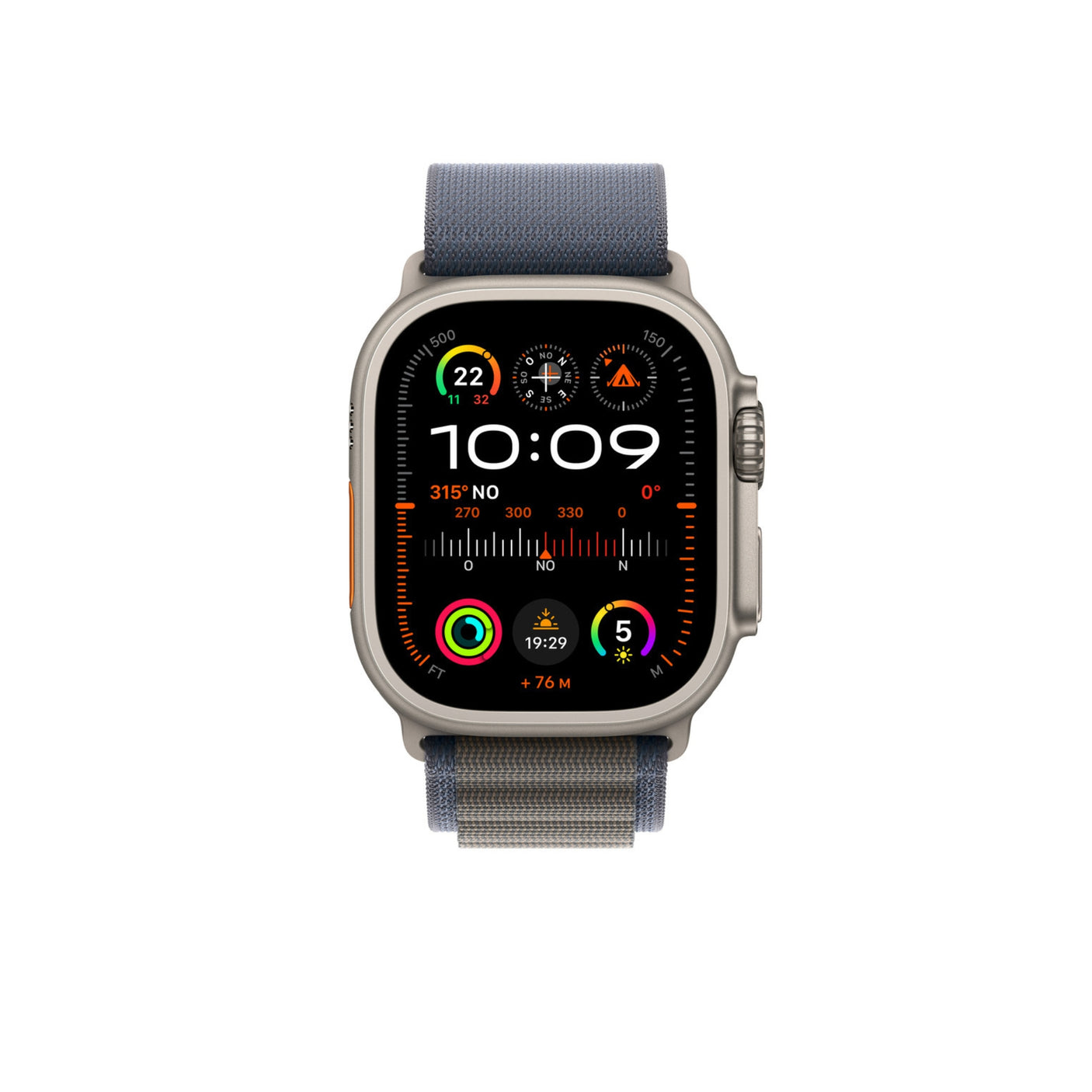 APPLE Alpine Loop blu (49 mm) - Large