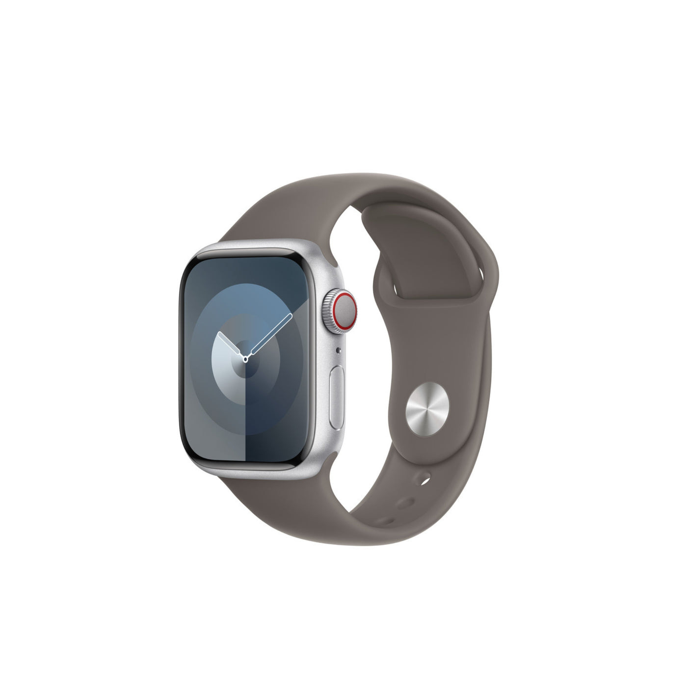 APPLE Cinturino Sport grigio creta (45 mm) - M/L