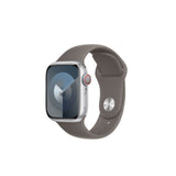 APPLE Cinturino Sport grigio creta (45 mm) - M/L