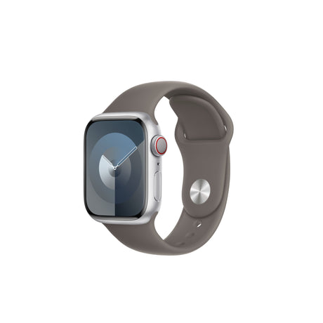 APPLE Cinturino Sport grigio creta (45 mm) - M/L