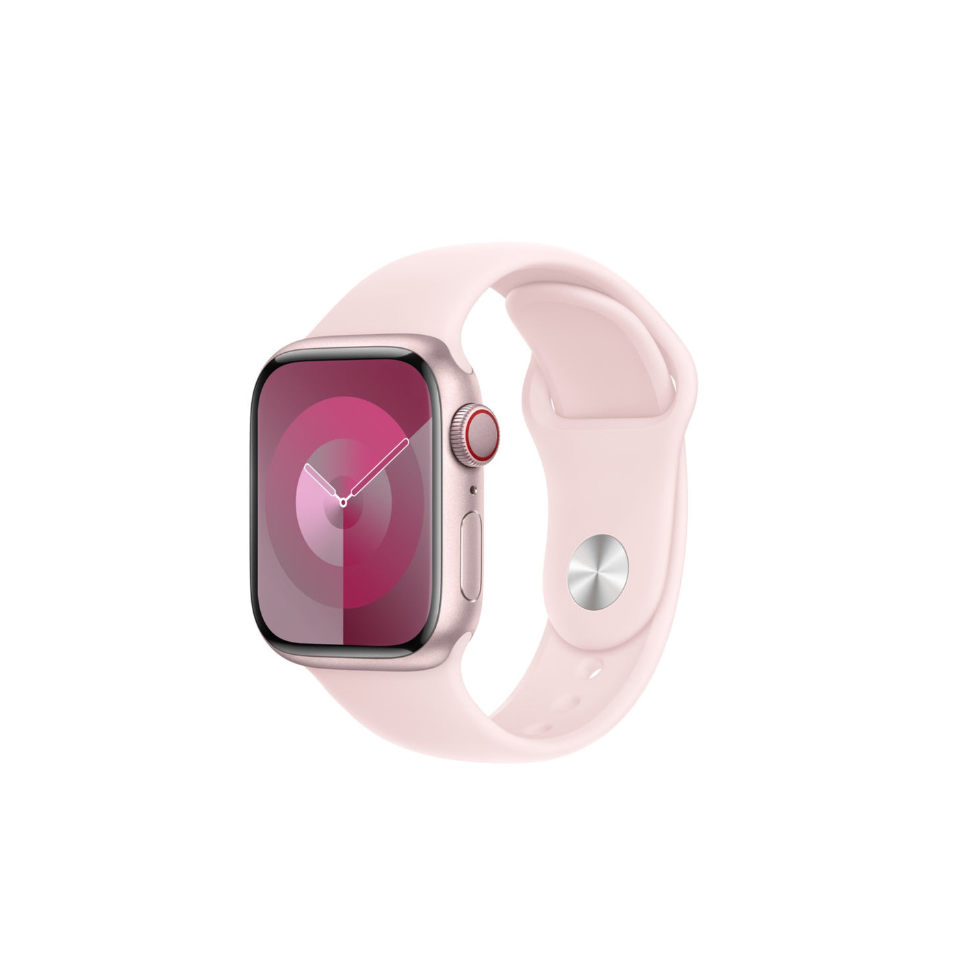 APPLE Cinturino Sport rosa confetto (45 mm) - M/L