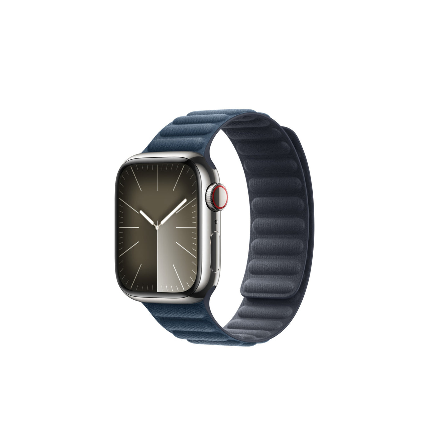 APPLE Cinturino a maglie magnetico blu Pacifico (41 mm) - M/L