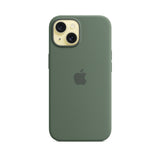 APPLE Custodia MagSafe in silicone per iPhone 15 Plus - Cipresso
