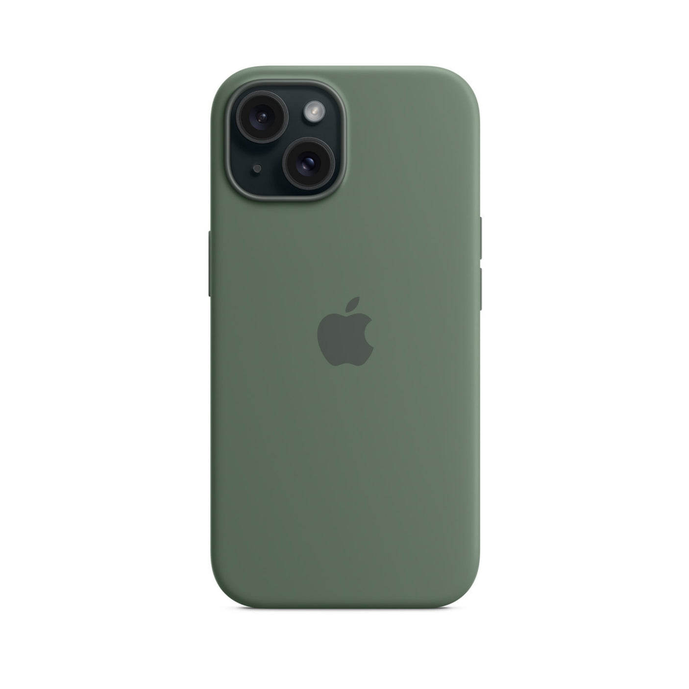 APPLE Custodia MagSafe in silicone per iPhone 15 Plus - Cipresso