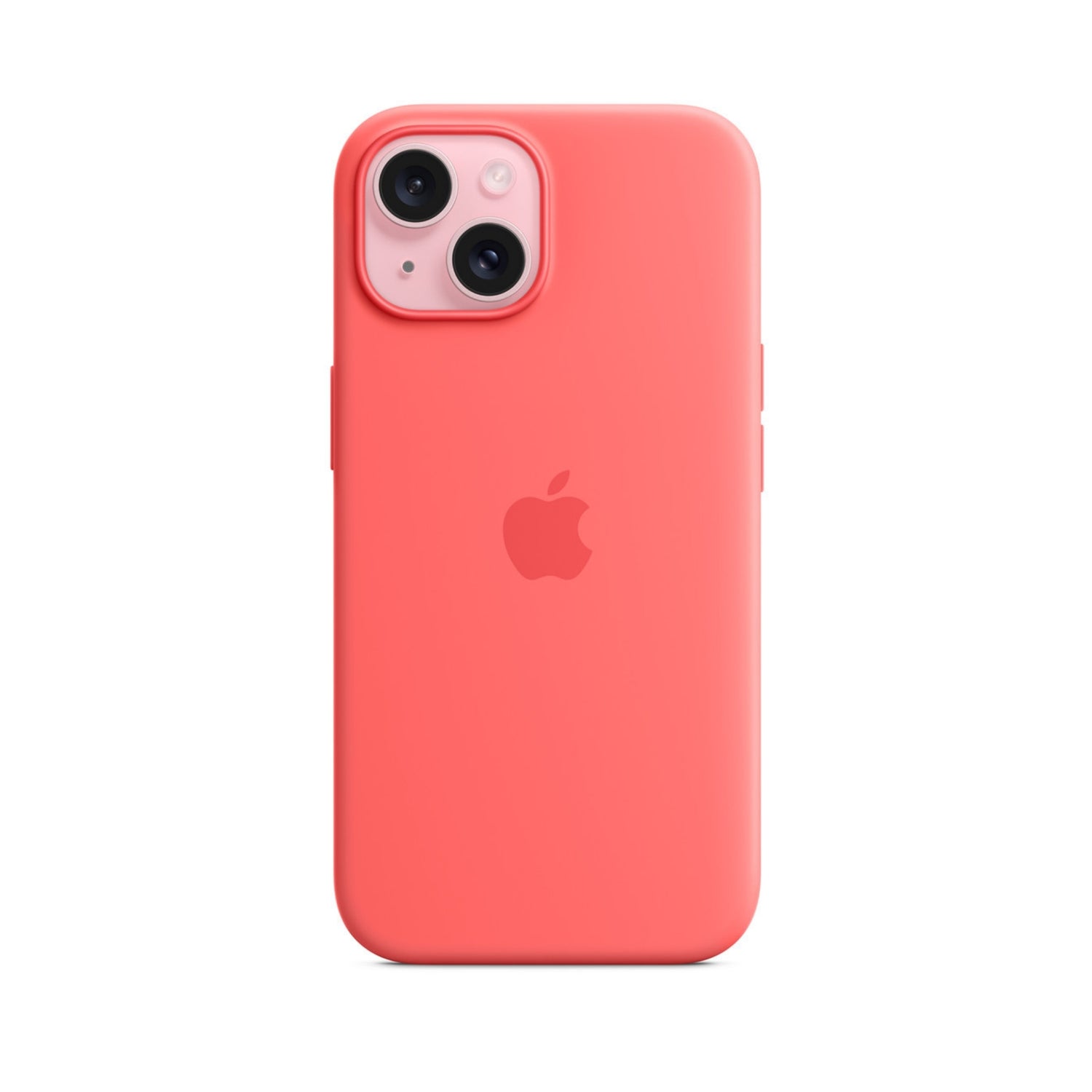 APPLE Custodia MagSafe in silicone per iPhone 15 Plus - Guava